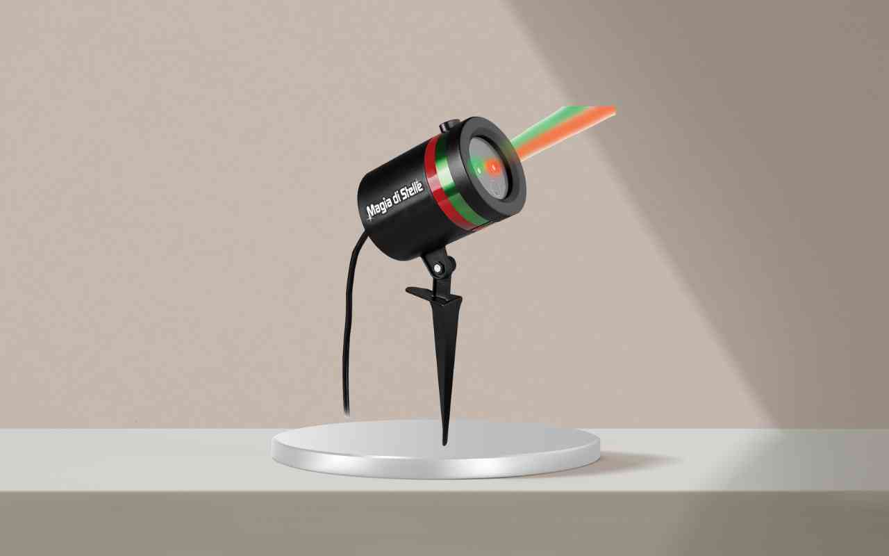 Crea un’atmosfera magica con Magia di Stelle, il faretto laser per ogni occasione