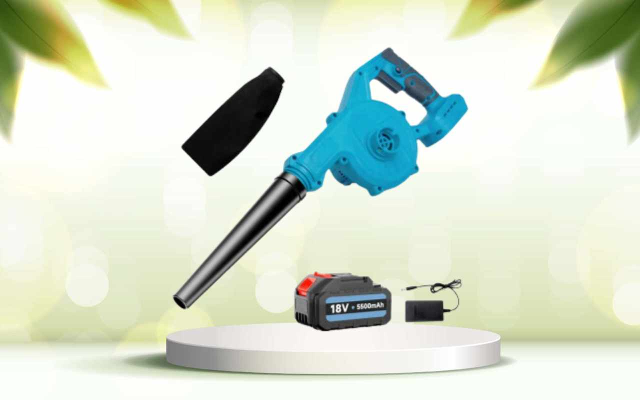 Scopri il soffiatore ad aria senza fili per una pulizia rapida e senza sforzo